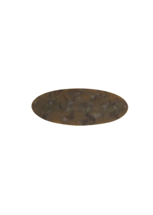 Oval chérie clip Brown Sui Ava